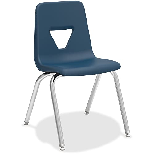 Lorell LLR99890 - 18 Seat-height Stacking Student Chairs - 4/CT