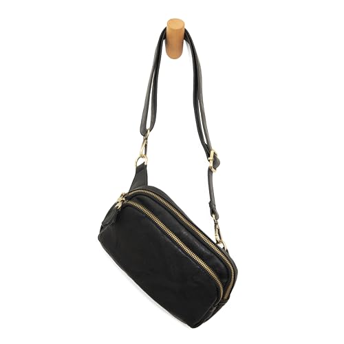 Image of Joy Susan Womens Fashion Purse Kylie Double Zip Sling Belt Bag
