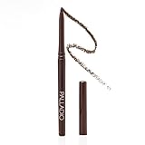 Palladio Retractable Waterproof Eyeliner, Black Brown, Richly Pigmented and Creamy, Slim Twist Up Pencil Eyeliner, No Smudge Formula with Long Lasting Application, No Eyeliner Sharpener Required