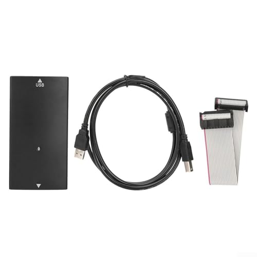 FACAIIO Descargador de emulador de microcontrolador con soporte de alimentación USB para ADS Keil RVDS Workbench Herramientas de programación flash