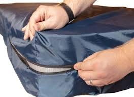 PPS Textiles Mattresses Waterproof Protector/Cover, Solid-Design, 36″x75″x8″, Zippered Closing, 3ft x 6ft