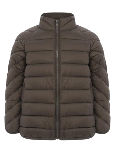Image of Linjinx Kids Girls Boys Winter Coat Water-Resistant Zipper Puff Jacket Warm Lightweight Down Coat Outerwear