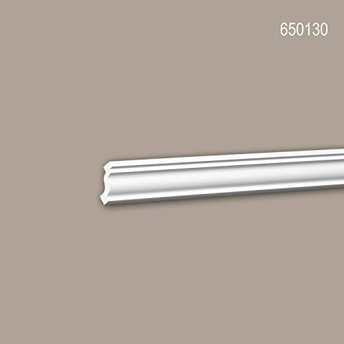 Cornisas de poliestireno XPS molduras de techo 200 cm x 3 cm x 3,2 cm pack 10 unidades 4