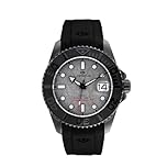 Lorenz DI300 Meteorite Limited Edition 030258MT - Orologio Uomo Sportivo - Orologio Automatico con Quadrante in vero meteorite - Subaqueo Professionale 300 metri - Cofanetto esclusivo Helmet box Diver