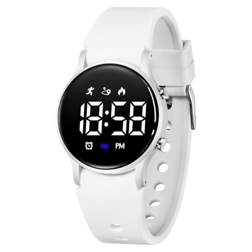 BEN NEVIS �L�b�Y�E�H�b�` �j�̎q ���̎q �h�� �f�W�^���E�H�b�` �����v�t�� �U���ڊo�܂����v �X�g�b�v�E�H�b�` �J�����_�[ �A�v���Ȃ� 5~18��, 04-�z���C�g, �~�j�}���X�g�B