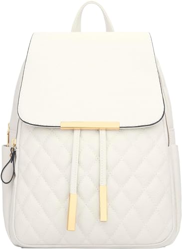 Image of Alice New Artistic National Style Oxford Large Capacity Girl Women's stylish Backpack under 500 (white)