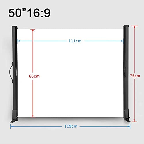Pantalla de proyector portátil de 50 pulgadas 16:9 miniatura 7