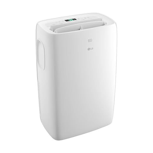LG 6,000 BTU (DOE) / 8,000 BTU (ASHRAE) Portable Air Conditioner, Cools 250 Sq.Ft. (10' x 25' room size), Quiet Operation, LCD Remote, Window Installation Kit Included, 115V