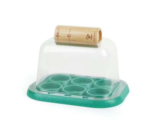 Hape Plant Growing Wooden Greenhouse Kits for Kids STEM Project