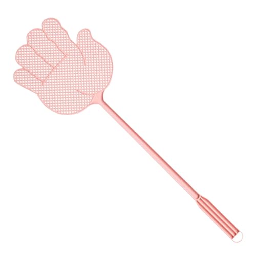 Fly Swatter, Fly Swatter Heavy Duty - Effective Long Hand Flyswatters, Manual Fly Swatter Multi-functional Plastiic Fly Swatters Hand-Shaped Design Fly Swatter ForFlies, Mosquitoes AndInsects