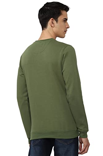Image of Peter England Men Cotton Round Neck Sweatshirt