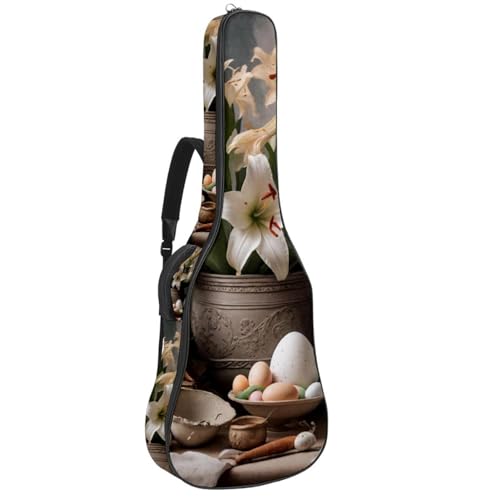 Housse pour guitare acoustique multicolore idéale pour cours et voyages