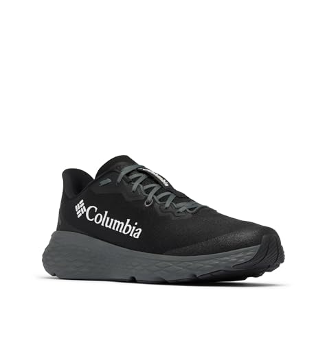Columbia Columbia Men's Konos Featherweight Running Shoe, Black/White, 8