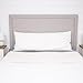 White Goose Feather and Down Body Pillow – Pillows Size 20 Inches x 72 Inches