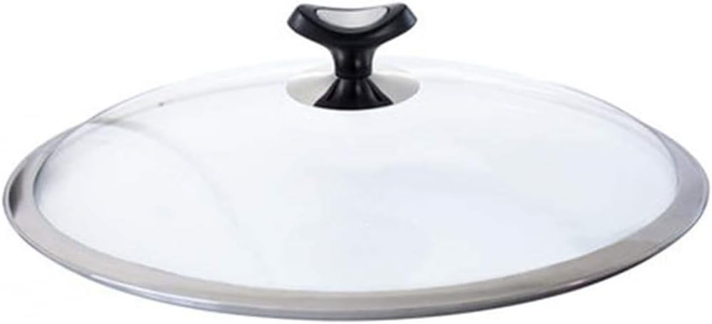 Couvercle en verre trempé, transparent et visible, pour casserole à soupe, plusieurs tailles au choix, ustensiles de cuisine - 36 cm