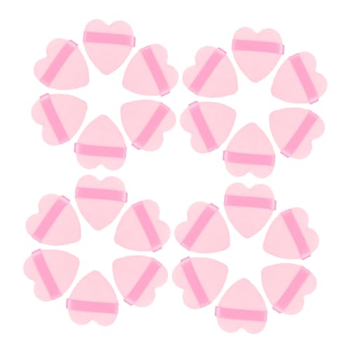 Healeved 50pcs Cushion Puff Wipes Makeup Puff Powders Blush Brush Setting Powder Puff Mini Powder Puff Puffers Makeup Brushes Foundation Makeup Glow Liquid Pink Sponge