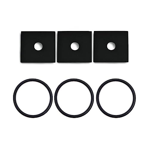 3 Guarnizioni ricambi per macchina caffè compatibile con didiesse frog + 3 Spessori