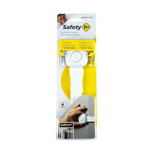 Safety 1St Blocca Ante Multifunzione per Ante Elettrodomestici, con Adesivo, Flessibile, Bianco