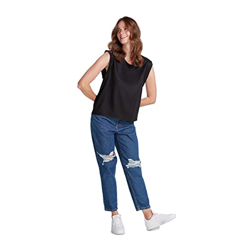 Blusa Mm Fem Mm Feminino, Preto Escuro, M