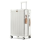 Joyway Hard Surface File Organizer with TSA Latches, Dual Rollers for Easy Implementation White 24-Inch