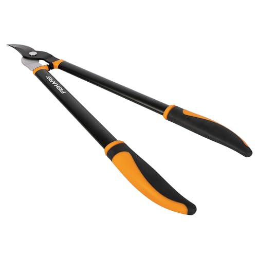 Image of Fiskars Bypass Lopper, Lightweight Tree Pruning Tool, Rust Resistant and Low Friction Coating, SoftGrip Handle Control with Shock-Absorbing System, 24 inch