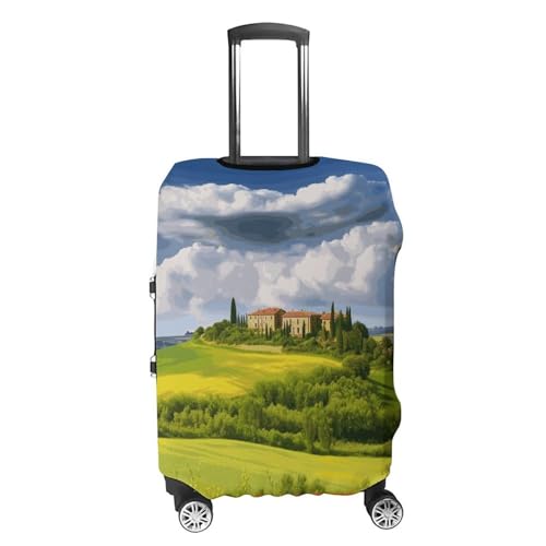 Carry on Luggage Cover Tuscany Spring Suitcase Covers for Luggages Tsa Approved Travel Luggage Sleeve Protector Elastic Suitcase Protector Anti-Scratch Washable Fits 19-30 Inch Case -XL4