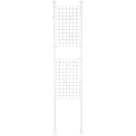 Amazon Co Jp 山善 突っ張り パーテーション 幅60cm メッシュ 高さ調節 166 5 295 5cm フック付 アジャスター 壁面 賃貸 収納 組立品 ホワイト Sp 60 W Amazon Co Jp 山善 突っ張り パーテーション 幅60cm メッシュ 高さ調節 166 5 295 5cm フック付 アジャスター 壁面 賃貸 収納 組立品 ホワイト Sp 60 W