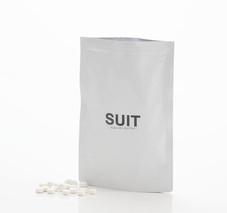 SUIT L-Citrulline High Compound Supplement, Horiemon Produce, Zinc, Arginine, Maca Supplement, Black Garlic, Guarana, Men's Supplement