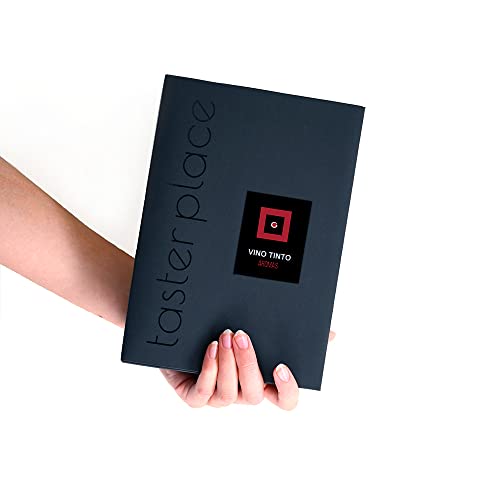 TASTERPLACE Set de aromas de vino tinto - versión en español - para sommeliers - para amantes del vino - herramienta de degustación. - imagen 2
