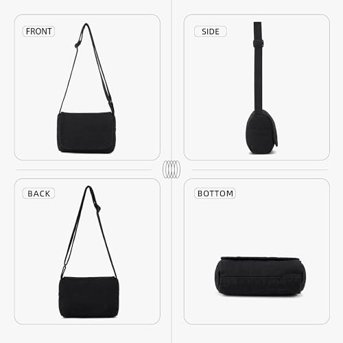 Small Vintage Canvas Crossbody