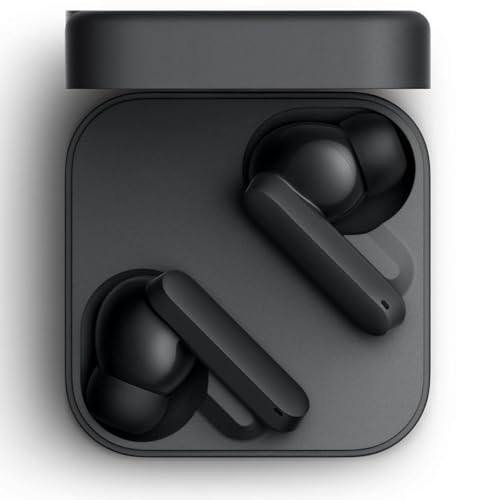 Image of Essri Buds 2 Wireless Earbuds Compatible with CMF 48 dB Hybrid ANC, 55 Hours Battery Life, 11mm PMI Driver, 6 HD Microphones and Spatial Audio, IP55Waterproof (Dark Grey)