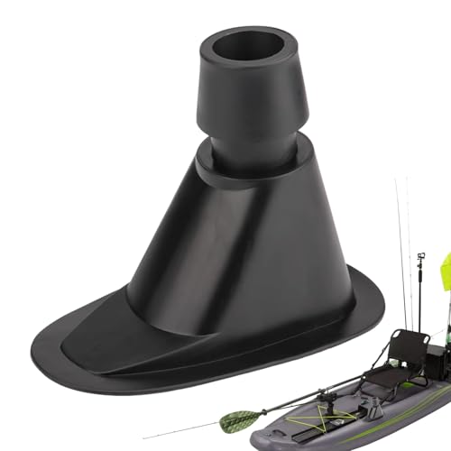 Thotochismi di canne da pesca, 6.57x4.72in Kit di supporto per cani da pesca, kit di montaggio a doppio diametro, supporto per pescatori di a portata di per canoa esterna a canolai kayaks