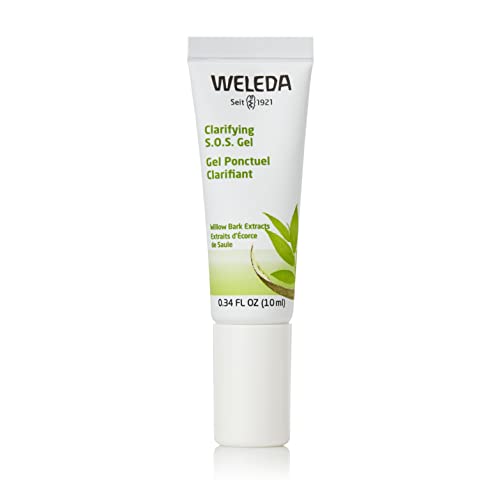 Weleda Clarifying S.O.S. Face Gel, Willow Bark, 0.34 Ounce