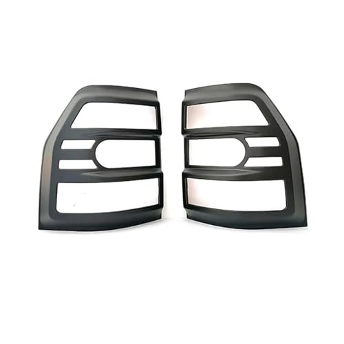 Marco con Extremo Negro Mate Protector Luz Trasera para Pajero V87 V93 V97