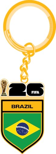 Image of 2026 FIFA World Cup Keychain - Officially Licensed, Collectible Gift for Fans, Durable Metal Ring for Keys, Backpacks