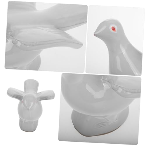 Figurine de pigeon résistante aux intempéries pour décoration extérieure - 4