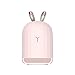 Weehey Deer Mini Humidifier Diffusore di Olio Essenziale di Aromaterapia Famiglia Umidificatore ad Ultrasuoni Diffusori USB Coniglio Rosa