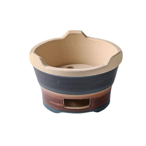 Réchaud à charbon de bois barbecue portable pour camping et pique-nique coloré