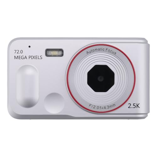 Appareil photo numérique autofocus zoom 16x et écran HD argent