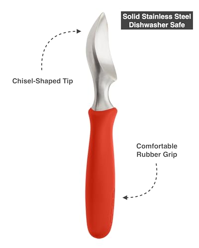 image for BALCI Ice Cream Scoop - Heavy Duty Stainless Steel Icecream Scooper Wi