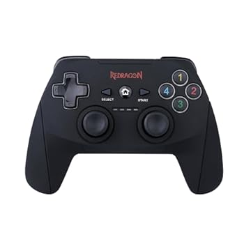 Controle Sem Fio Redragon G808, para Nintendo Playstation PC PS2 PS3 Android e Computador