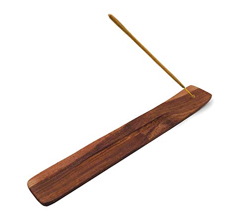 Bless International BLESSIIH01 Bless-International Traditional-Handmade-Burner Wooden-Incense-Stick-Holder Ash-Catcher-Stand For-Aromatherapy-Meditation-Yoga  thumb #2