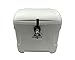 Coldbreak - CBJB30QT1T Jockey Box, 1 Tap, Stainless Pass Through, 30 Quart Cooler, 50' Coil, Stainless Steel Shanks, Includes Stainless Faucet, White (1T30MPT)