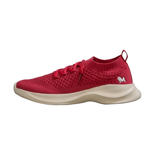 Image of Neeman's Knit Gliders Men Sneakers | Stylish Casual Shoes for Men with Airknit Breathable Upper | Anti-Skid EVA Sole Footwear | Lightweight Lace-Up Sneaker