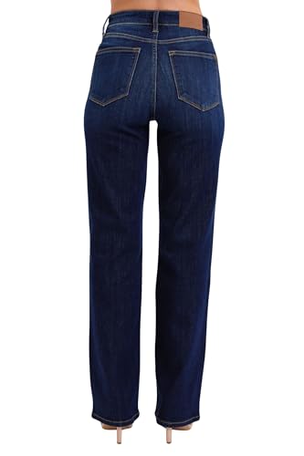 Judy Blue Women's High Waist Straight Jeans3