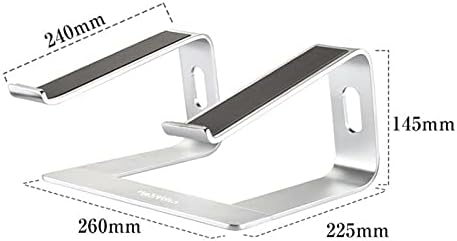 Folding Portable Laptop Stand Angle Height Adjustable Aluminum Alloy Notebook Computer Bracket Heat Dissipation(D)