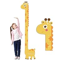 Cutywood Personalised Wooden Height Chart for Kids,Custom Name Wall Height Growth Ruler for Child, Kids Height Wall Chart for Bedroom Nursery Wall Decoration