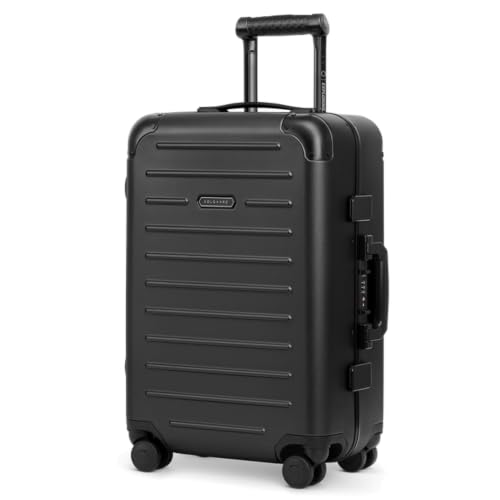 Solgaard Carry-On Closet Original - Hard-Shell 22.4' Travel Luggage (Black)