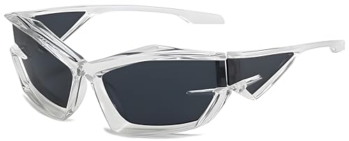 Image of Roshfort Sports Non Polorized Sunglasses UV Protection Sunglass for Men & Women Cycling Running Driving Fishing Multi Shade Glasses ITALIC (Size -Medium)