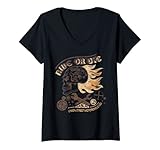 Photo Gallery donna biker motorcycle vintage ride or die skull birthday men dad maglietta con collo a v Photo Gallery donna biker motorcycle vintage ride or die skull birthday men dad maglietta con collo a v